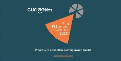 Curigo Kids The PIEoneer Awards 2022 教育賞ロゴ